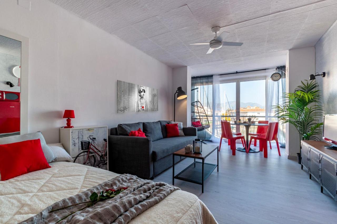 Estudio En 1ª Linea Con Vistas Al Puerto Deportivo By Insidehome Эмпуриабрава Экстерьер фото