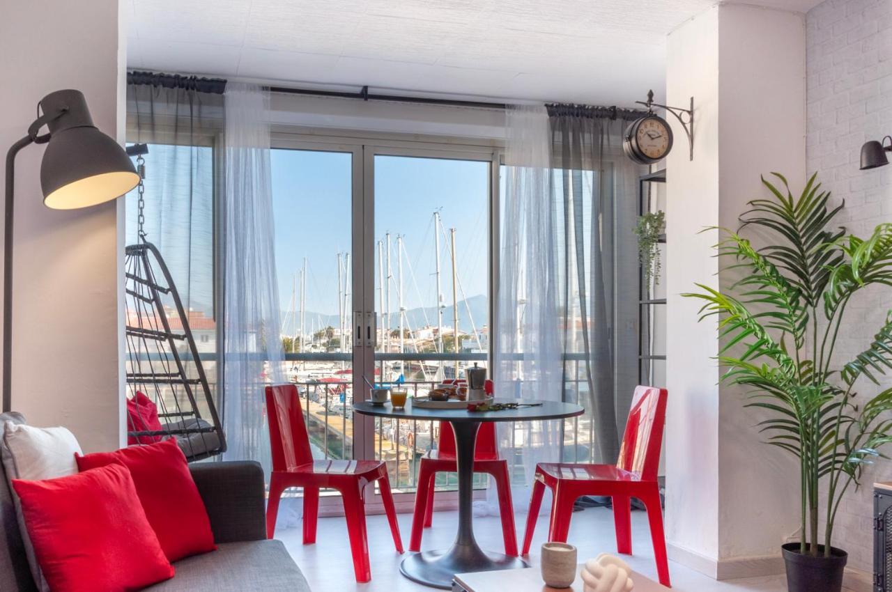 Estudio En 1ª Linea Con Vistas Al Puerto Deportivo By Insidehome Эмпуриабрава Экстерьер фото