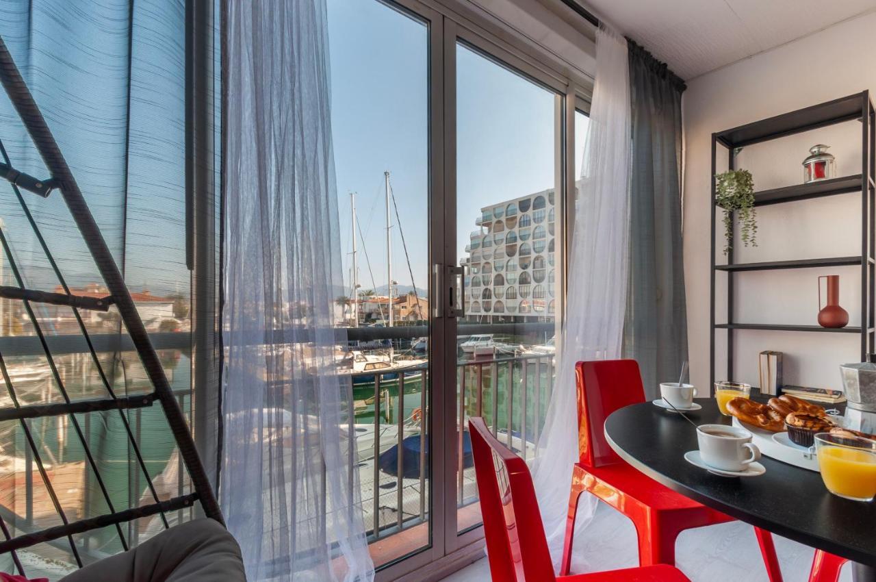 Estudio En 1ª Linea Con Vistas Al Puerto Deportivo By Insidehome Эмпуриабрава Экстерьер фото
